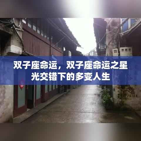 双子座命运,星光下的多变人生之旅