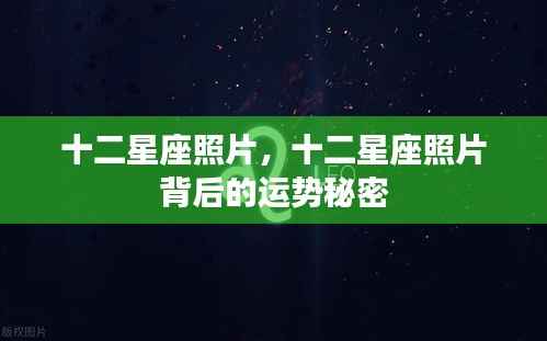 十二星座照片背后的运势奥秘揭秘