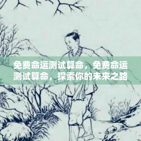 免费命运测试探索未来之路,揭开你的命运之谜