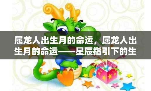 星辰指引下的命运篇章,属龙人的出生月命运解析
