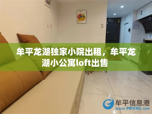 牟平龙湖独家小院出租,牟平龙湖小公寓loft出售